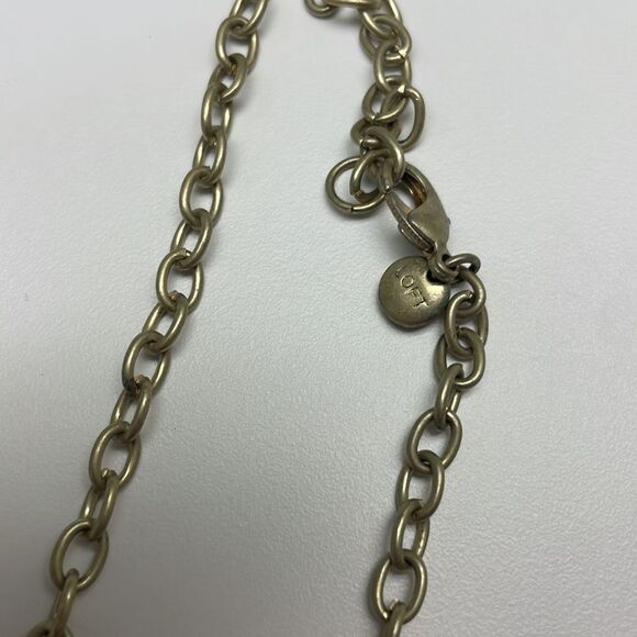 LOFT Gold & Tortoise Chain Necklace - Picture 4 of 4